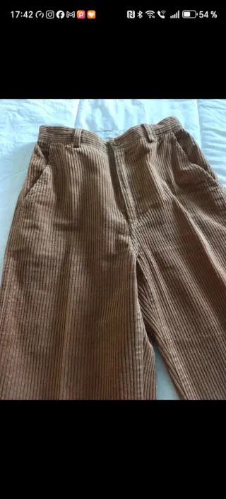 Pantalón pana H&M caramelo Talla XS