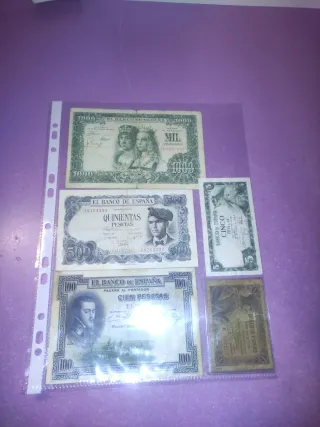 Billetes del Banco de España