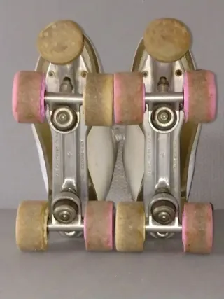 Pattini a rotelle bianchi Risport 38