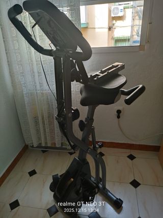 Bicicleta elíptica plegable