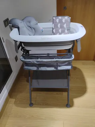 Bañera cambiador bebé Twistshake nueva