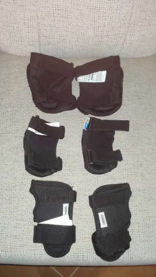 Set Protecciones Oxelo Niños Talla XS