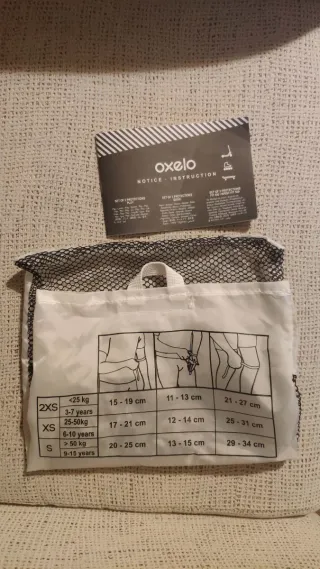 Set Protecciones Oxelo Niños Talla XS