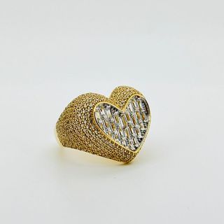 ANILLO CORAZON CON CIRCONITAS