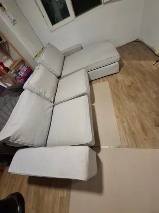 Sofá modular KIVIK Ikea gris