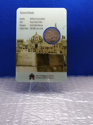 2€ Coincard Malta 2024 Cittadella Gozo