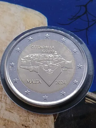 2€ Coincard Malta 2024 Cittadella Gozo