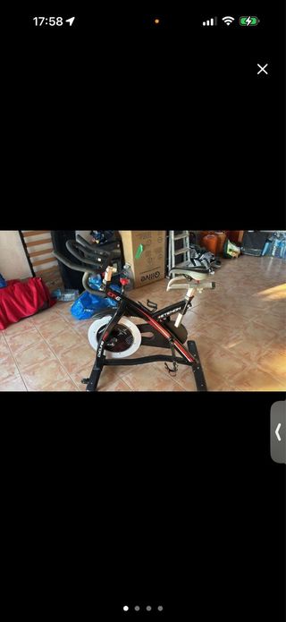 Bicicletta Spinning Nera