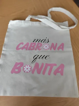 Bolso Tote Más Cabrona Que Bonita