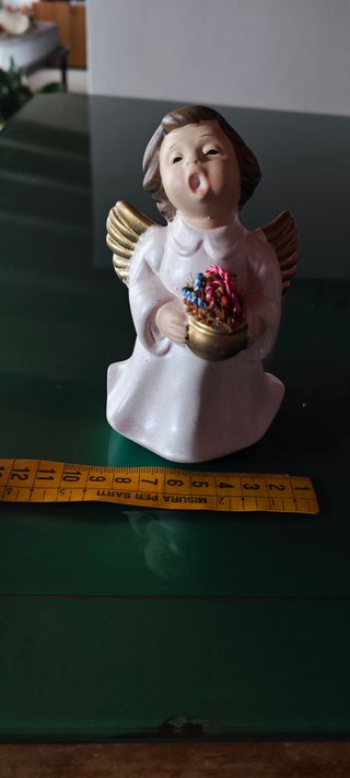 Angioletto Vintage Ceramica Made in Italy Canta