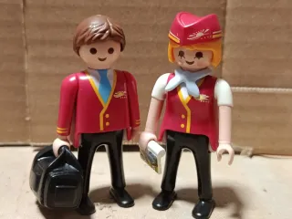 Playmobil Hotel Personal y + 7270 botones Carrito