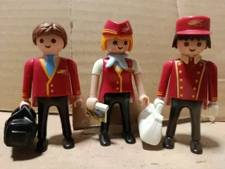 Playmobil Hotel Personal y + 7270 botones Carrito