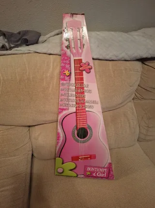 Guitarra infantil Bontempi rosa