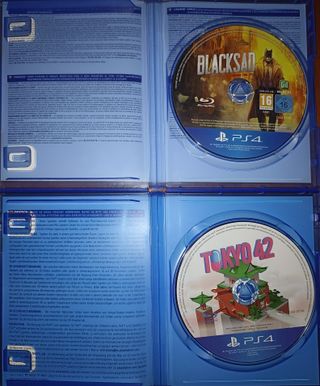 Lote 4 Juegos PS4: Sinking City, Blacksad, Tales o