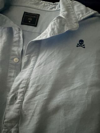 Camisa Scalpers Azul Talla M