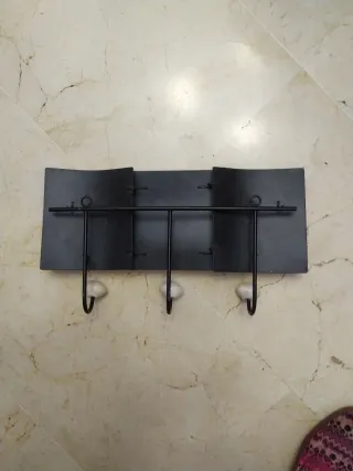 Perchero decorativo estilo vintage