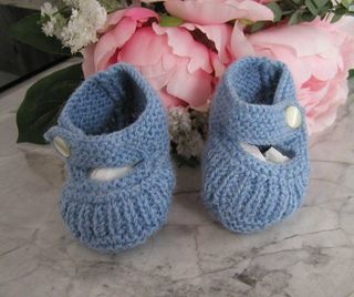 Patucos Zapatitos Bebé Hechos a Mano