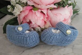 Patucos Zapatitos Bebé Hechos a Mano