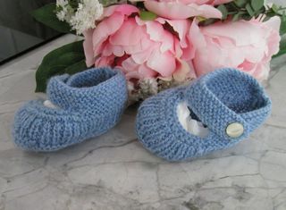 Patucos Zapatitos Bebé Hechos a Mano