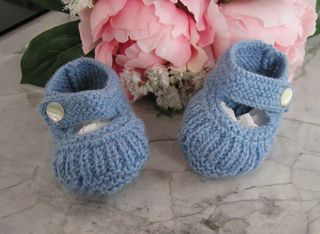 Patucos Zapatitos Bebé Hechos a Mano