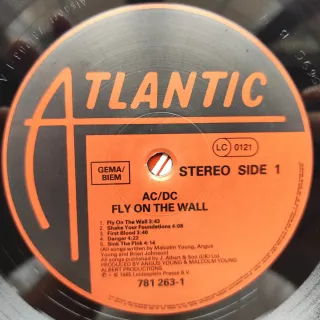 LP 1985 🇩🇪 AC/DC - FLY ON THE WALL