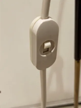 Lampada da terra a collo d'oca anni '50