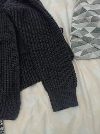 Vestido y chaqueta floral negra