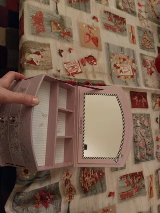 Joyero TopModel Morado y Rosa