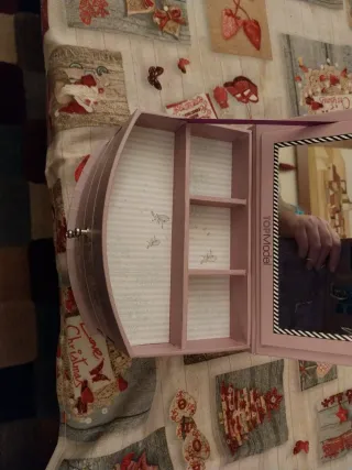 Joyero TopModel Morado y Rosa