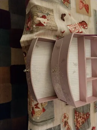 Joyero TopModel Morado y Rosa