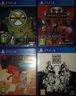 Lote 4 Juegos PS4