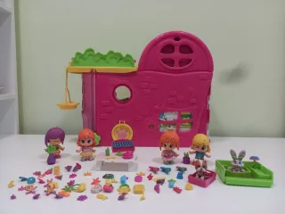 Casa Pinypon con figuras y accesorios