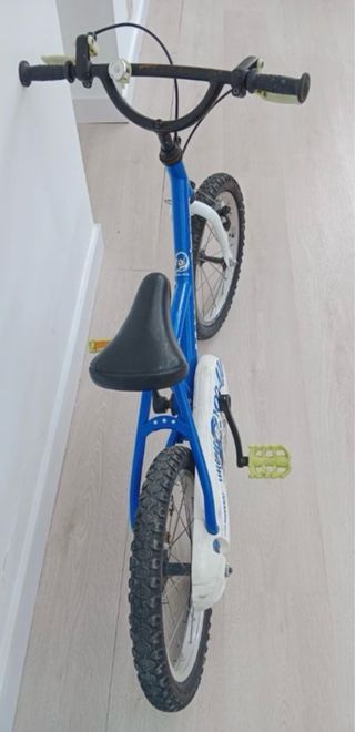Bicicleta infantil B'TWIN azul 5 años