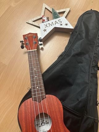 Ukelele Nuevo Aria con funda
