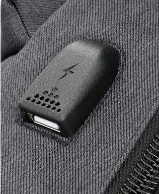 Mochila Negra  Pepe Jeans