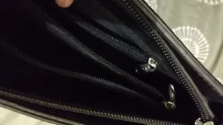 Bolso pequeño negro de fiesta