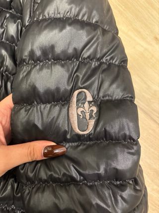 Piumino Count of Florence vera piuma nero