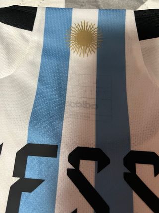 Camiseta Argentina Final Mundial 22 Original Nueva