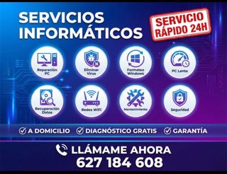 servicios informáticos a domicilio informático