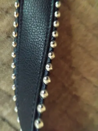 Correa Zadig & Voltaire cuero tachuelas