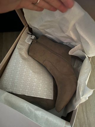 Botín ante tacón Anna Field arena