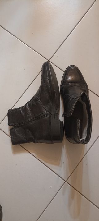 Lote zapatos de piel de hombre