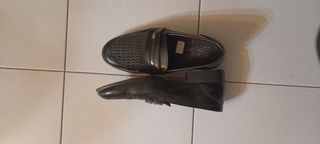 Lote zapatos de piel de hombre