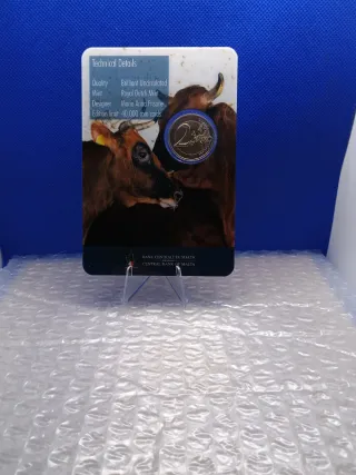 Coincard 2€ Malta 2025 Il Gendus Malti