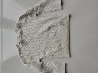 Maglioncino 18 mesi panna cotone lana e cashmere