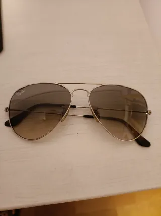 Gafas de sol Ray-Ban Aviator Marrón y Dorado