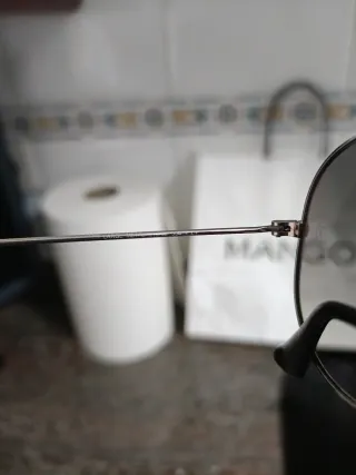 Gafas de sol Ray-Ban Aviator Marrón y Dorado