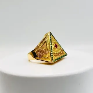 SELLO ILUMINATI. Oro 18k.