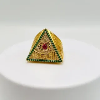 SELLO ILUMINATI. Oro 18k.