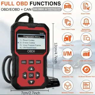Máquina diagnosis OBDII V410